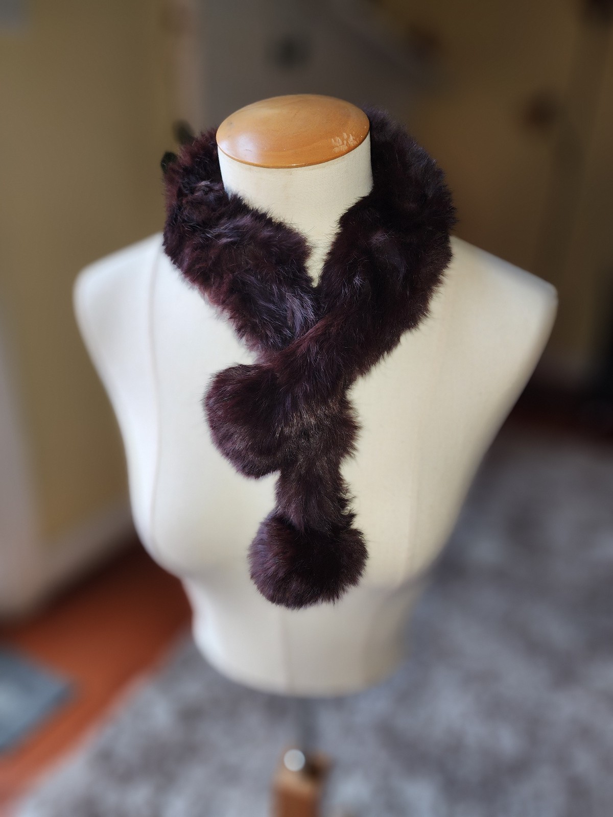 Vintage Mink Scarf