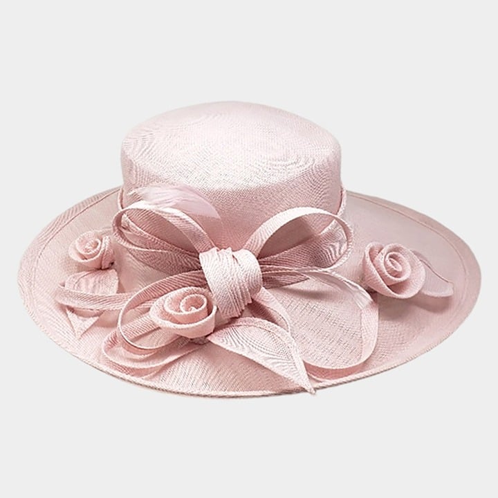 New Kentucky Derby Formal Church Hat Sinamay Dressy Hat