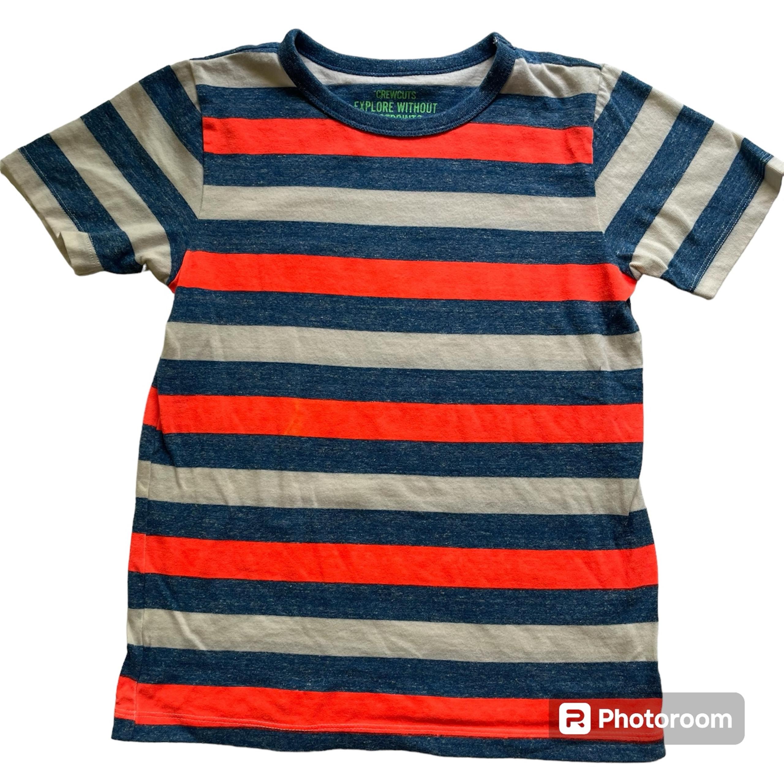 J Crew Boys Striped Shirt Sz 8
