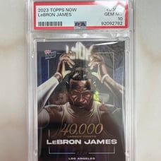 LeBron James 40k GEM 10