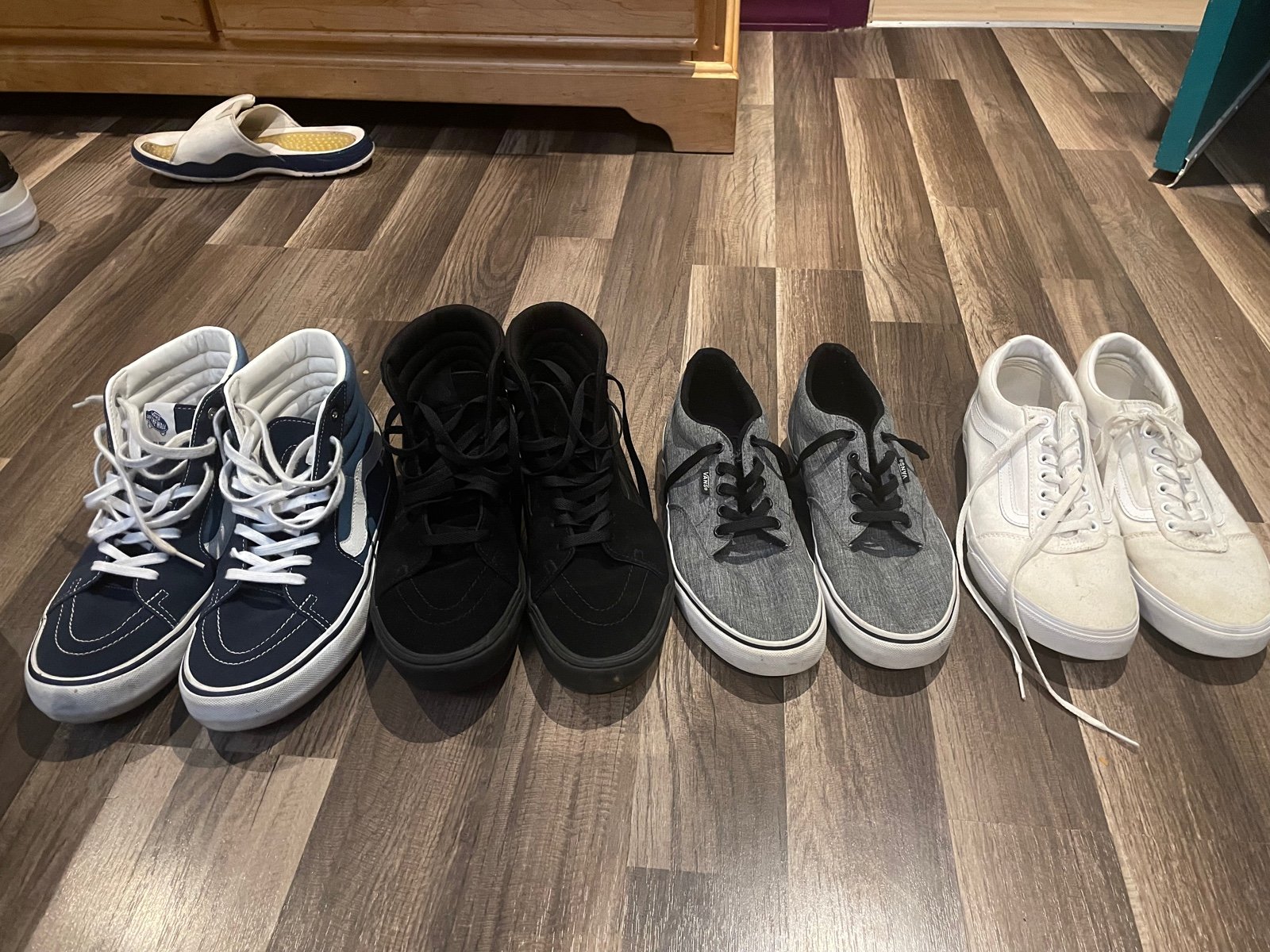 Different vans shoes (will sell seperate)