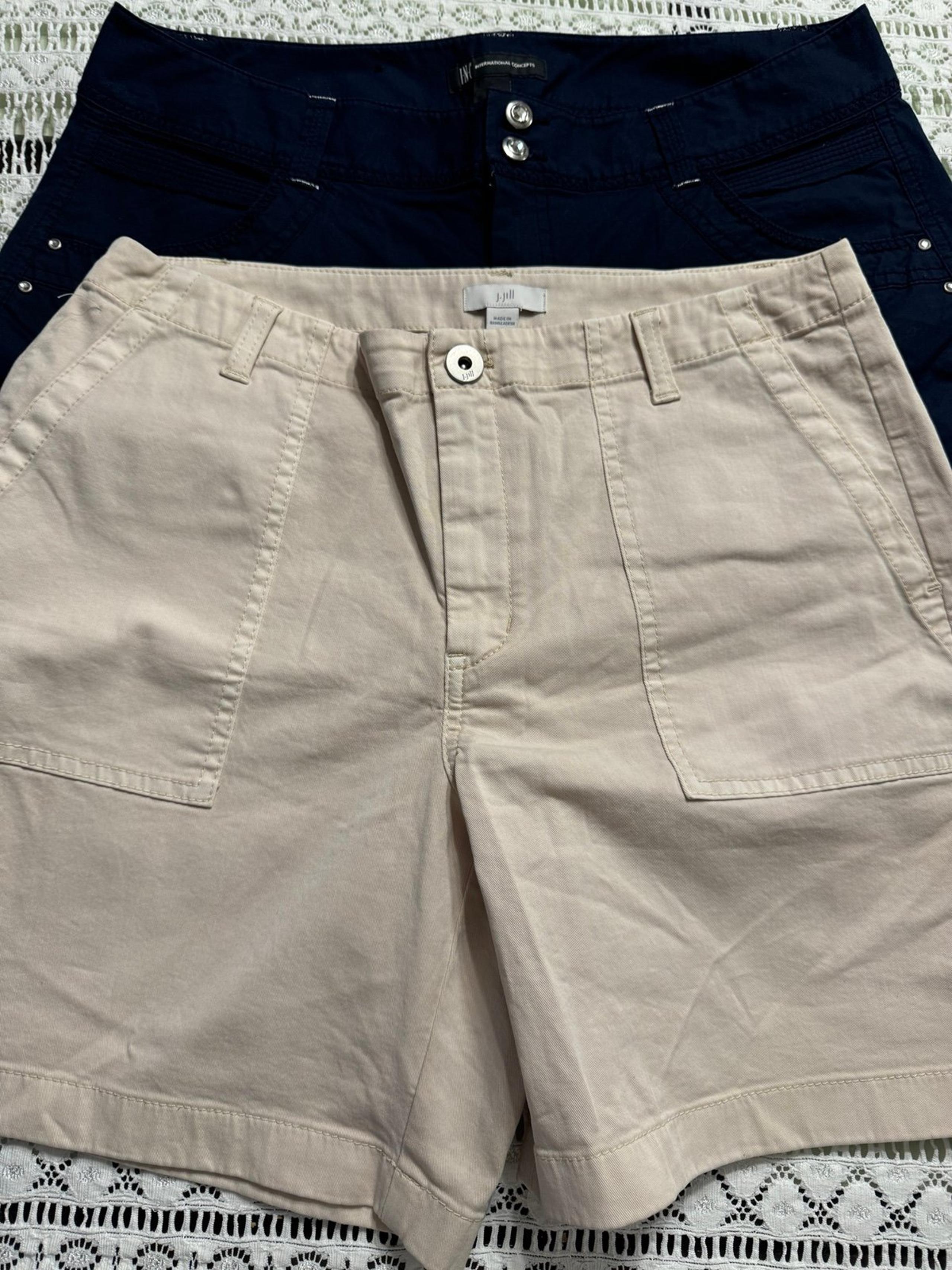 J.jill & INC International concepts women’s cargo shorts 8