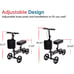 ELENKER® YF-9005B Adjustable Steerable Knee Scooter for Foot Injuries