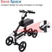 ELENKER® YF-9005B Adjustable Steerable Knee Scooter for Foot Injuries