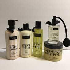 VS Shea cotton complex body oil, wash, lotion,polish spra