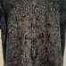 Affliction Black Stone Wash Graphic Short Sleeve T Shirt Size Small Y2K Grunge
