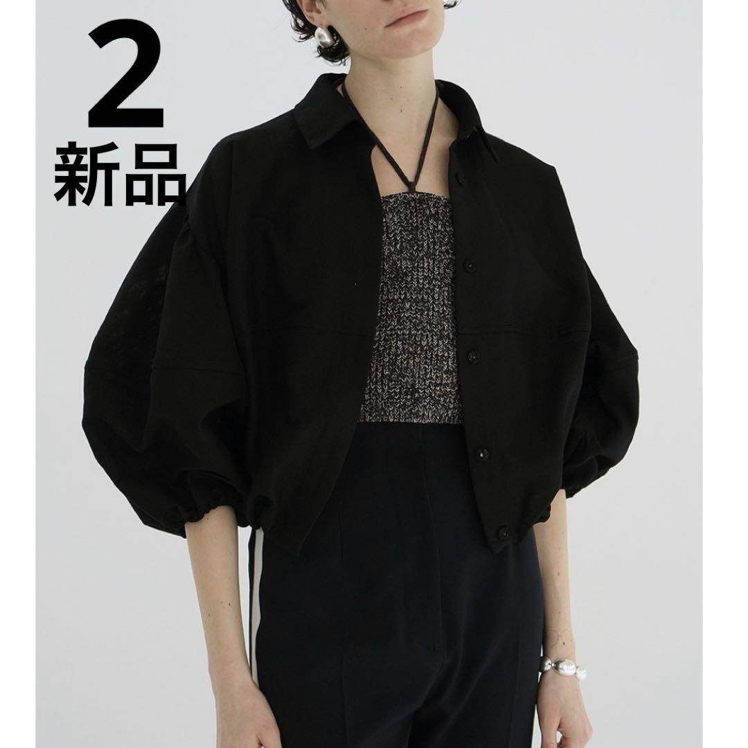 トップス CLANE DAD SHORT BALLOON BLOUSON CLANE DAD SHORT BALLOON BLOUSON Black 2