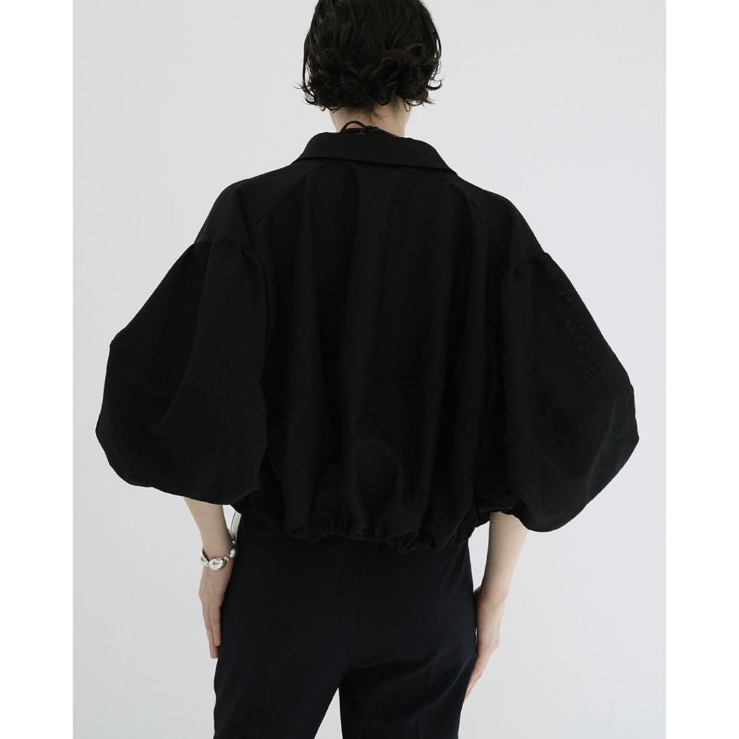トップス CLANE DAD SHORT BALLOON BLOUSON CLANE DAD SHORT BALLOON BLOUSON Black 2
