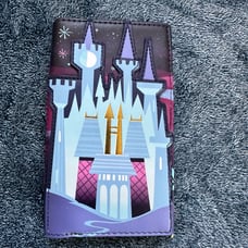 Loungefly DISNEY Cinderella Castle Series Flap Wallet; Princess
