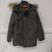 NWoT NOIZE Outerwear Men's Mid-Length Faux Fur Hood Parka Green Size S 200 O196
