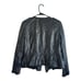 Vintage Rezrekshn By Esther Chen Jacket Wms M Black Leather Excellent Condition