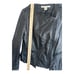 Vintage Rezrekshn By Esther Chen Jacket Wms M Black Leather Excellent Condition