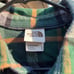 North Face Vest + Green Flannel