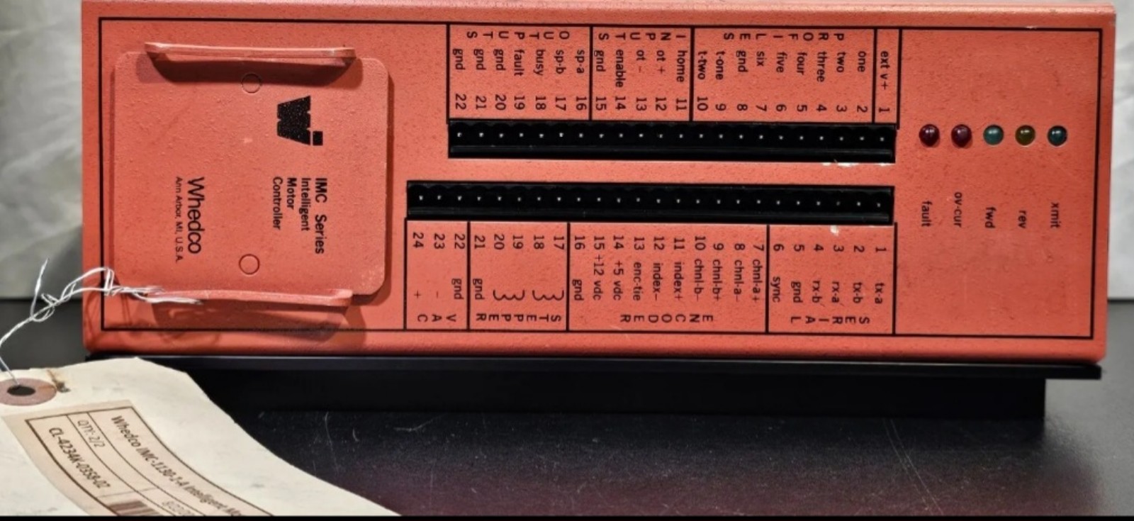 Whedco IMC-1130-1-A INTELLIGENT MKTOR CONTROLLER 78003502