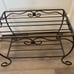LONGABERGER HOSTESS TREASURES BASKET & WROUGHT IRON STAND COMBO