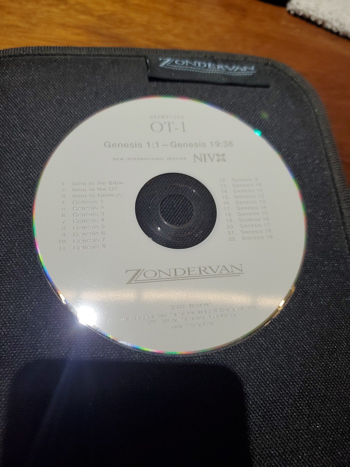 Bible on cd