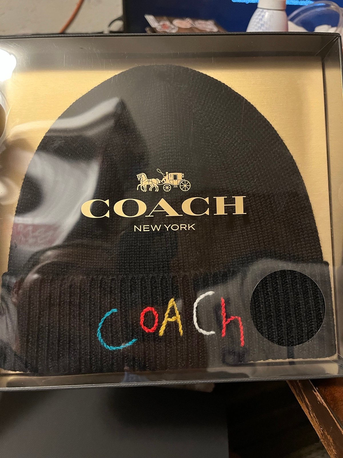 Coach beanie