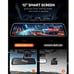 4k mirror dash cam and backup camera