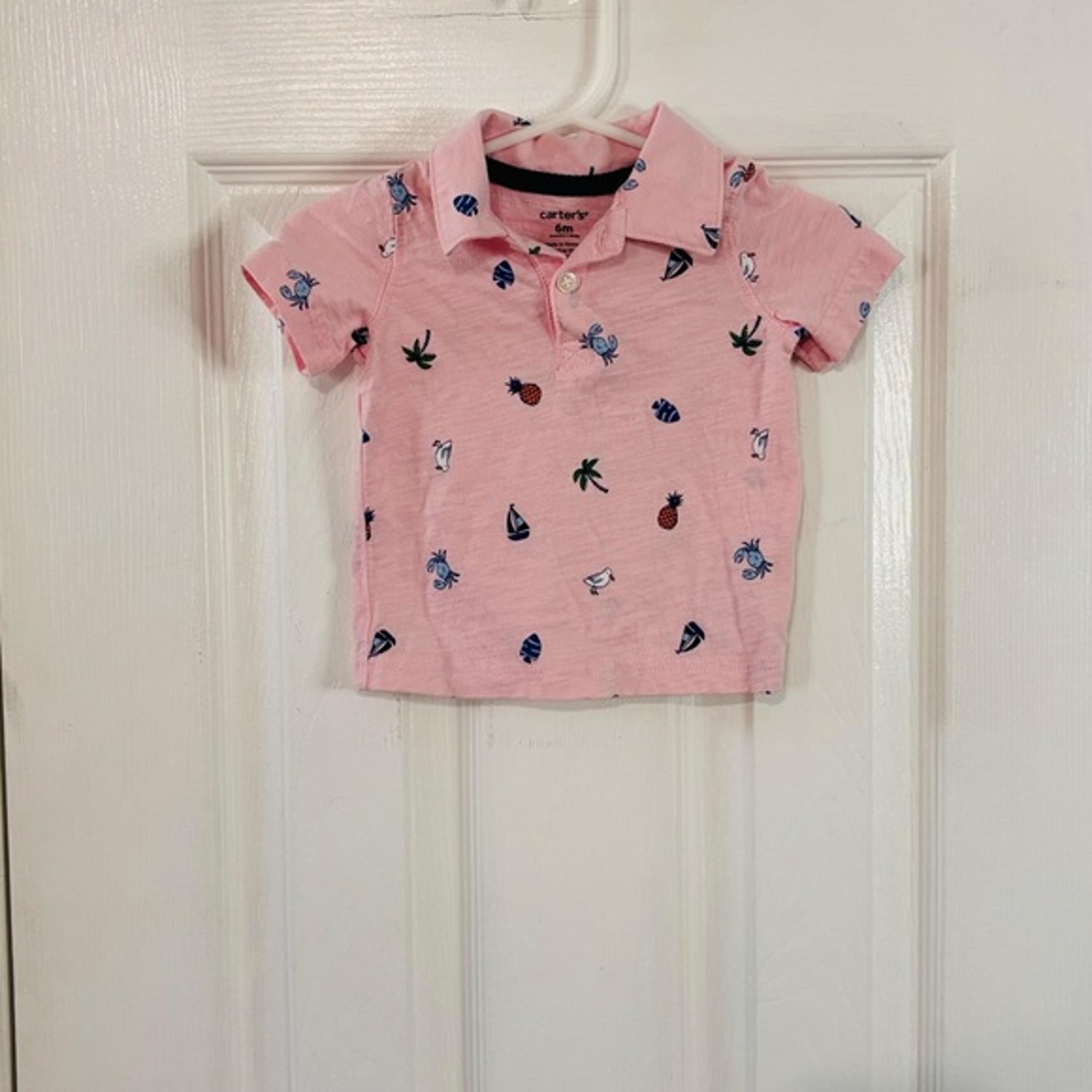 Carter's Pink Kids Polo Shirt