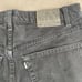 Vintage Levis SilverTab Baggy Jeans Mens 34x28 Black Grunge Skater Hip Hop USA