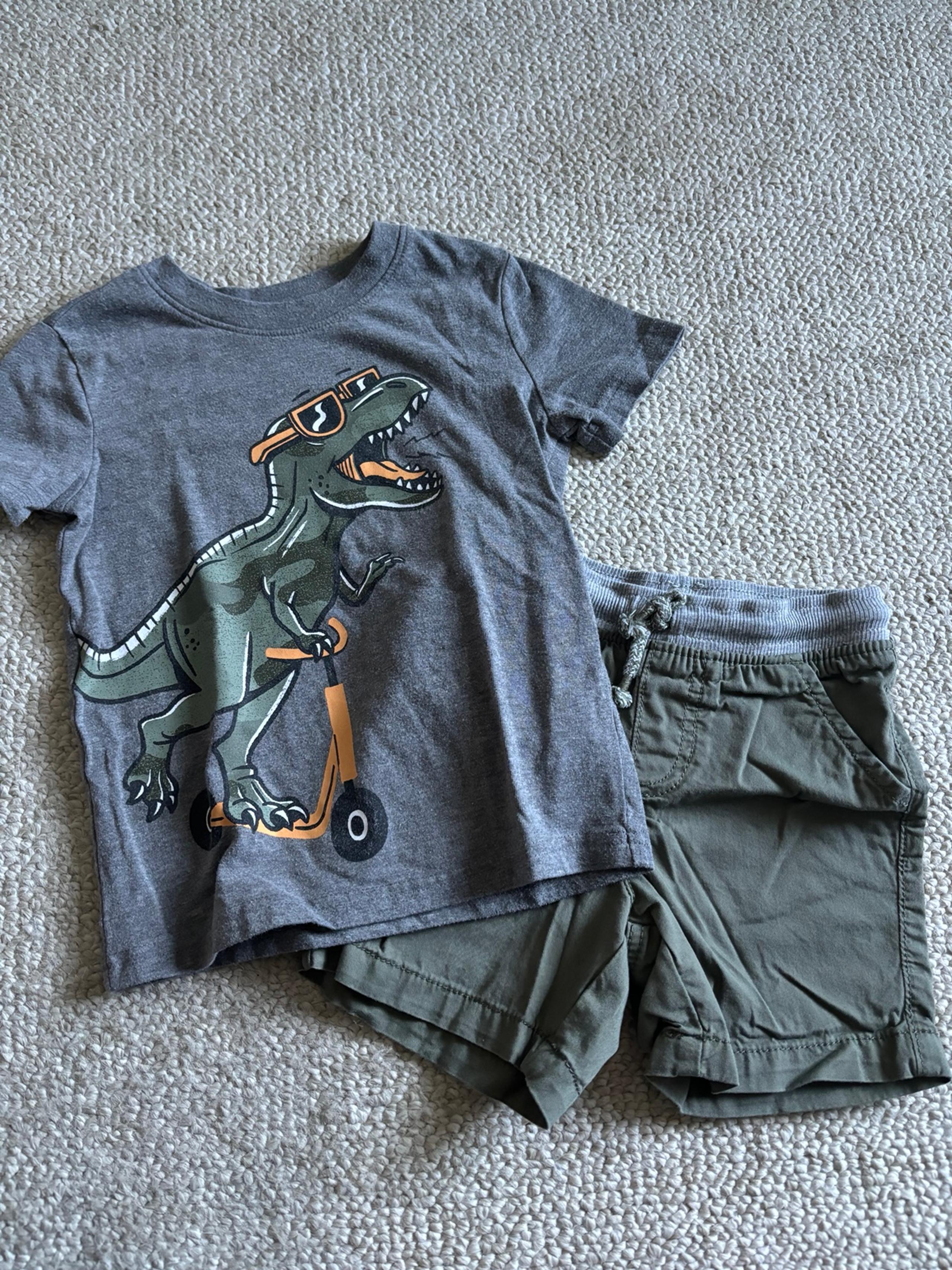 Toddler Dinosaur Outfit - 4T/3T