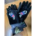 Large Nike Vapor Jet 6.0 NFL Salute To Service Football Adult Gloves Black Camo