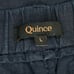 Quince Womens L Wide Leg Pants Minimalist 100% Linen Navy Blue Elastic Waist