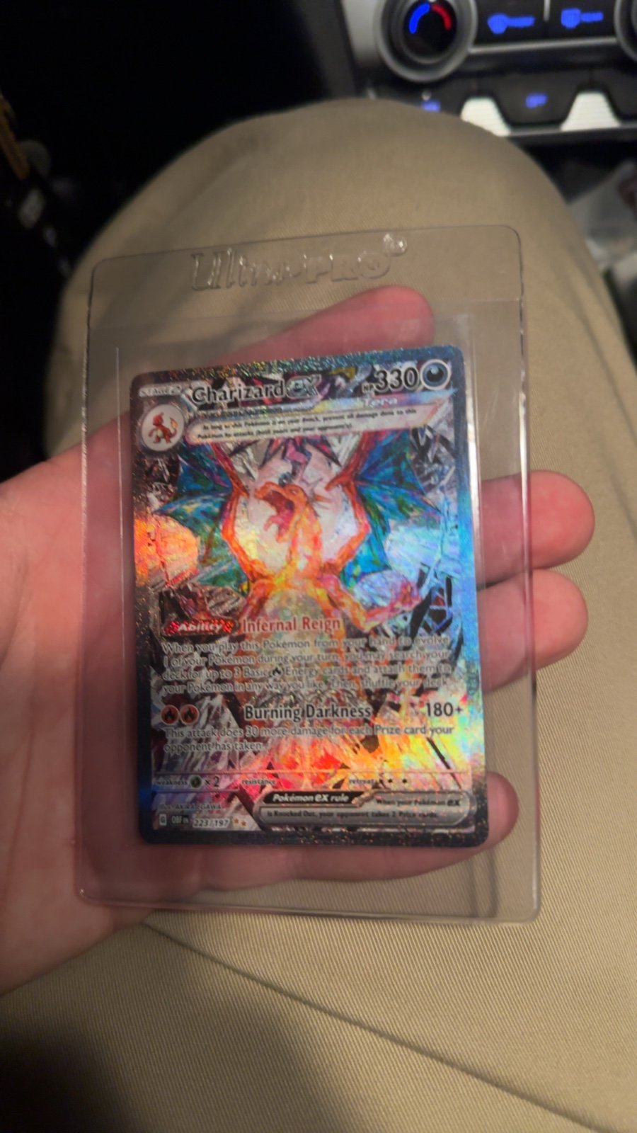 Obsidian Flame Charizard EX special illustration
