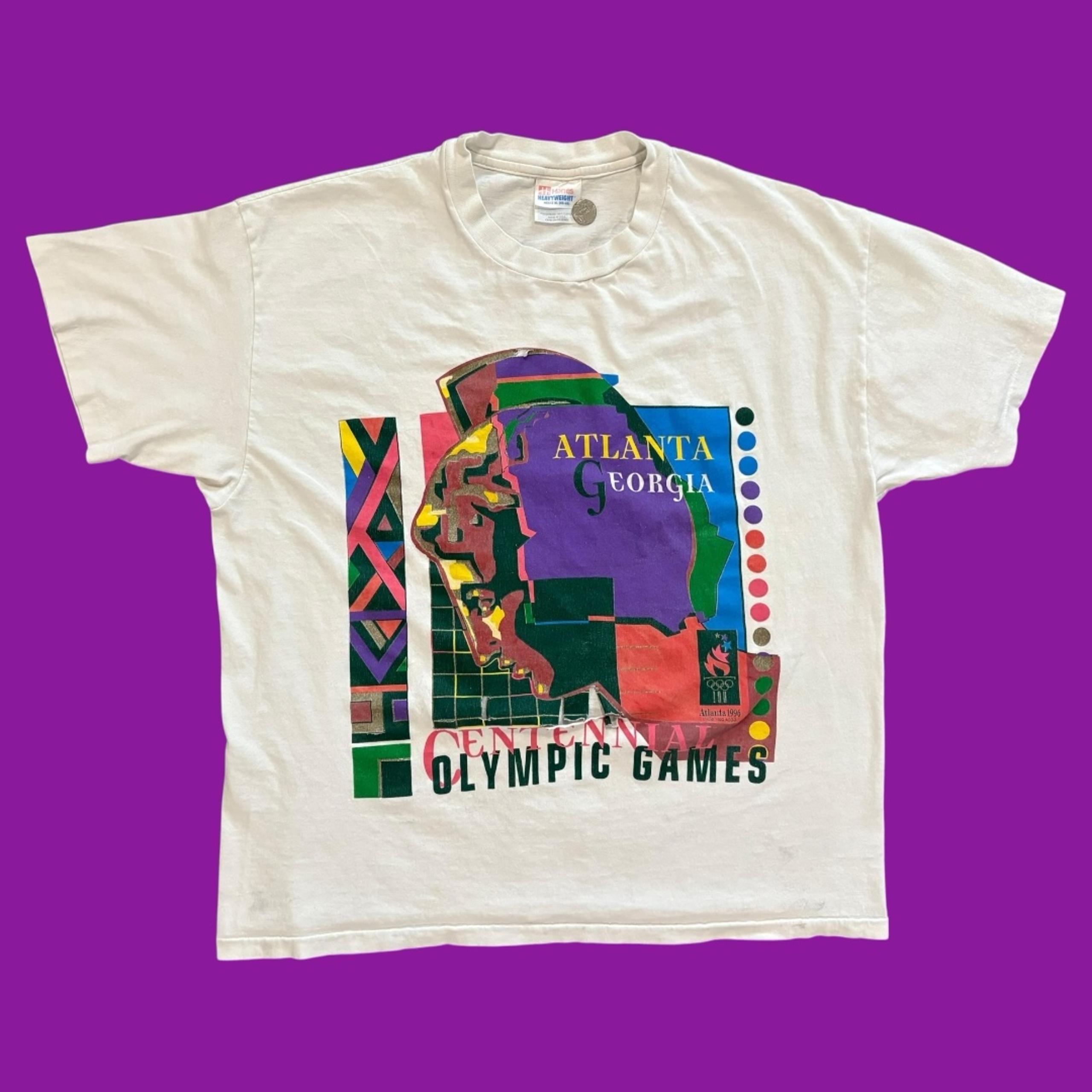 1996 Olympic Games Atlanta Georgia Tee - Hanes