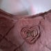Juicy Couture Dusty Blush Let’s Get Cozy Shoulder Bag Purse Pink NEW