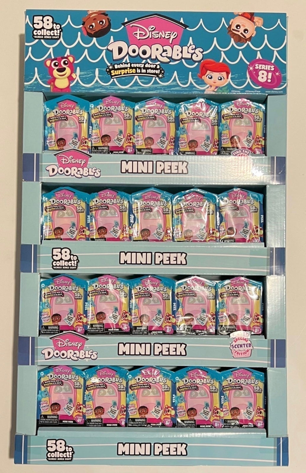 18x Disney Doorables Series 8 Mini Peek 2,3or4 Figure Box Sealed Disney Princess