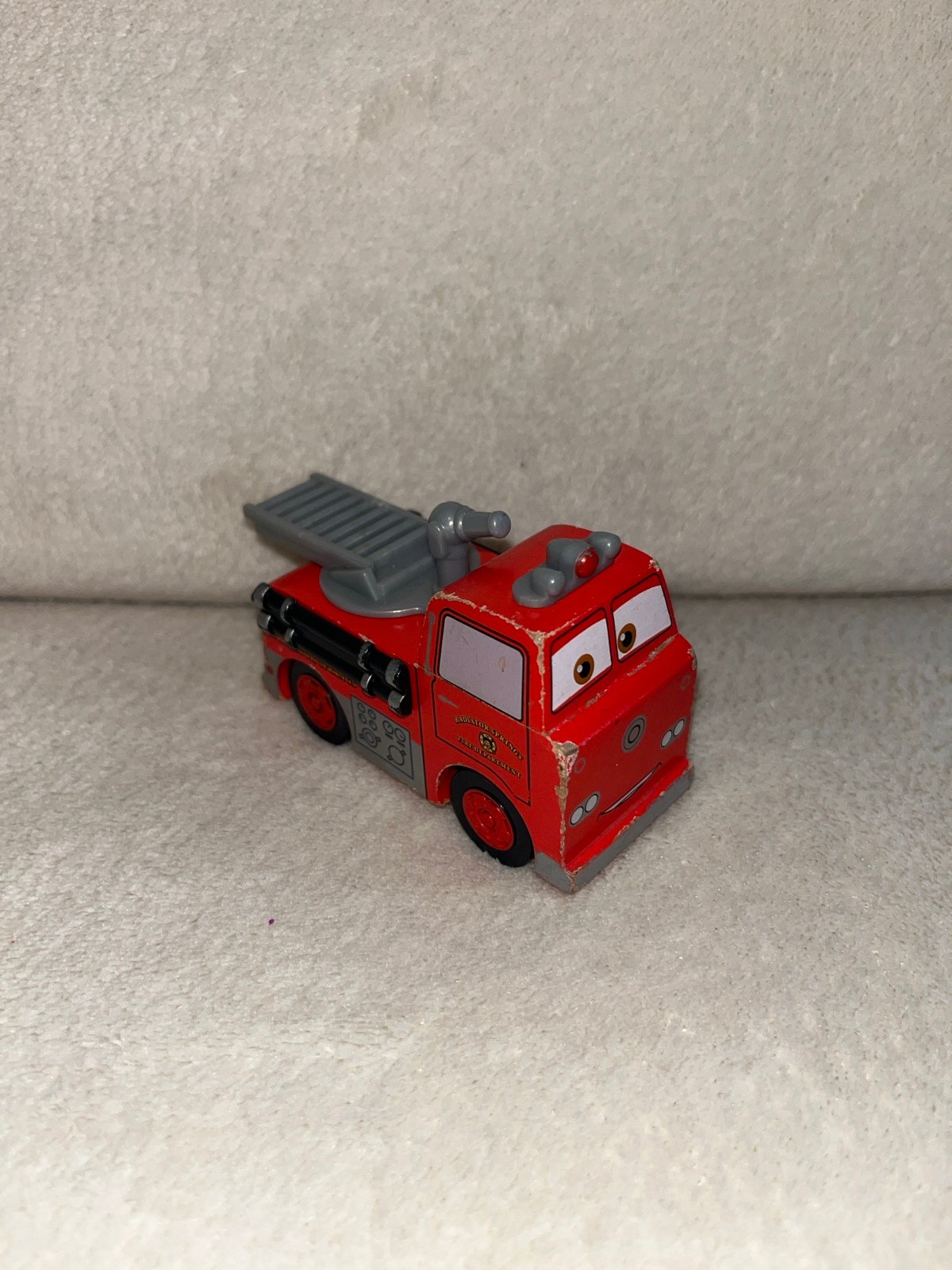 Disney Pixar Cars Wood Red