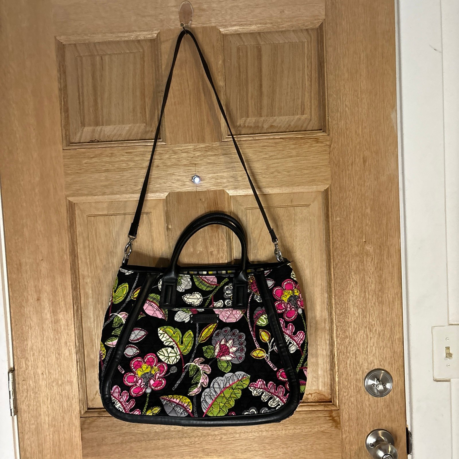 Vera bradley Floral Print Crossbody Bag
