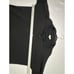 TUCKERNUCK Black Clayton Long Sleeve Knit Polo in Women's size medium/large