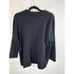 TUCKERNUCK Black Clayton Long Sleeve Knit Polo in Women's size medium/large