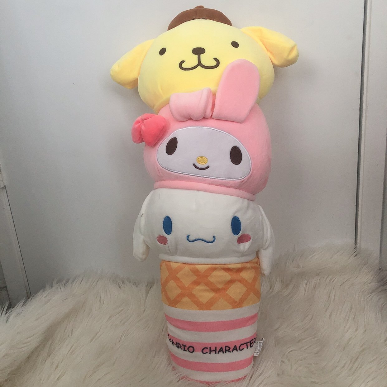 Cinnamoroll friend ice cream pillow