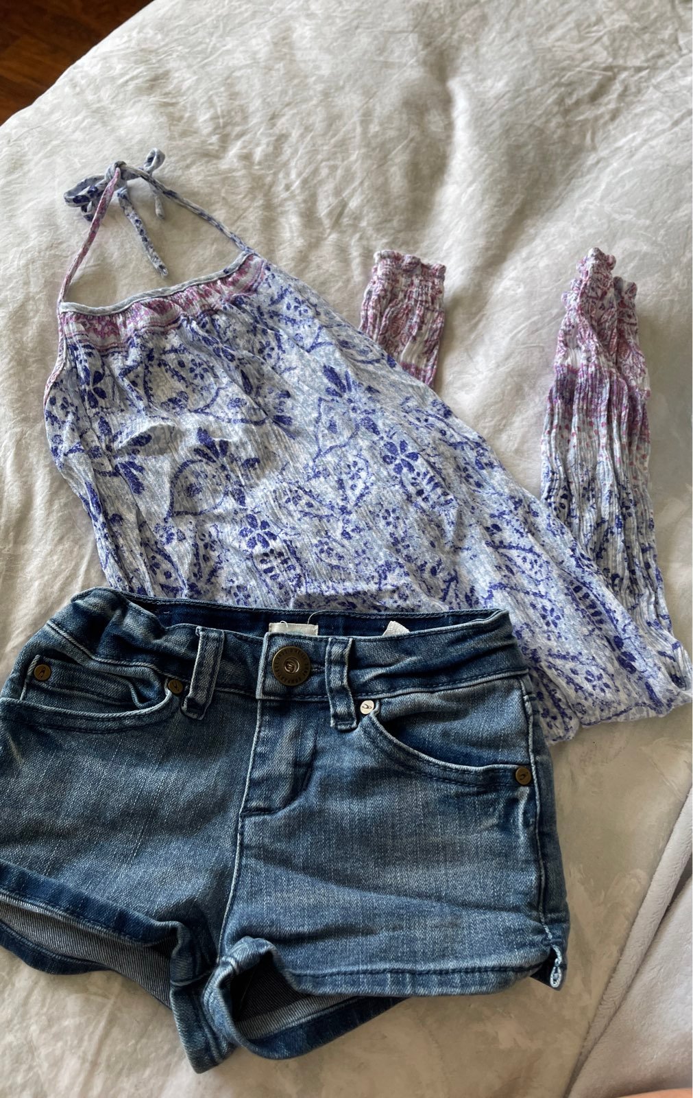 Oneill Girls Romper & Shorts Bundle