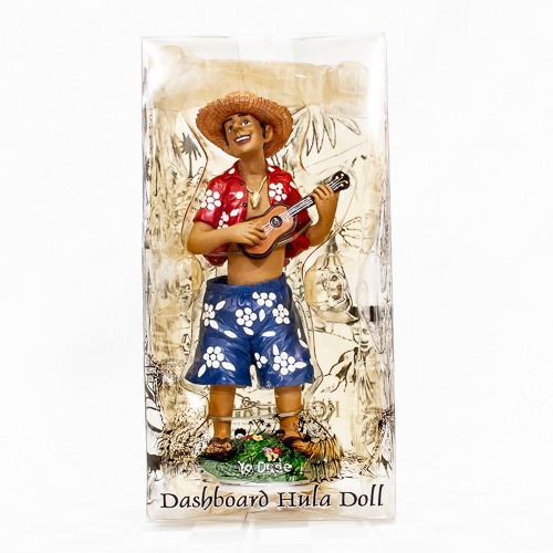 Yo Dude Dashboard Hula Doll Souvenir 6 Figure KC Hawaii 2008