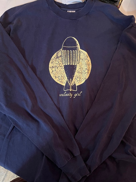 Vintage Velocity Girl long-sleeve t-shirt