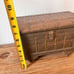 Vintage Brass Copper Plated Wood Jewelry Box