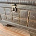 Vintage Brass Copper Plated Wood Jewelry Box