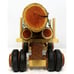 Brown Wooden Logging Truck Toy Moving Wheels 7 x 12 x 5 inch