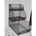 3 Tier Fruit and Vegetable Wire Baskets Wall-Mounted & Countertop Organizer