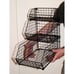 3 Tier Fruit and Vegetable Wire Baskets Wall-Mounted & Countertop Organizer