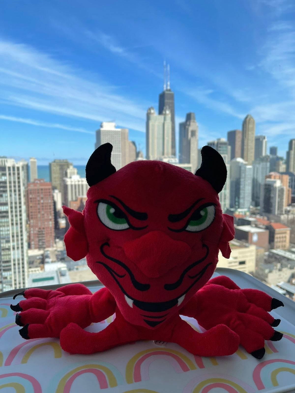Plush Devil Stuffed Animal Satan Toy Plushie