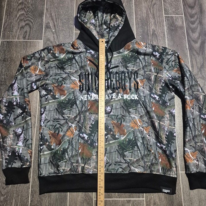 Suicideboys G59 Never Gave A F Camo Hoodie Size XL