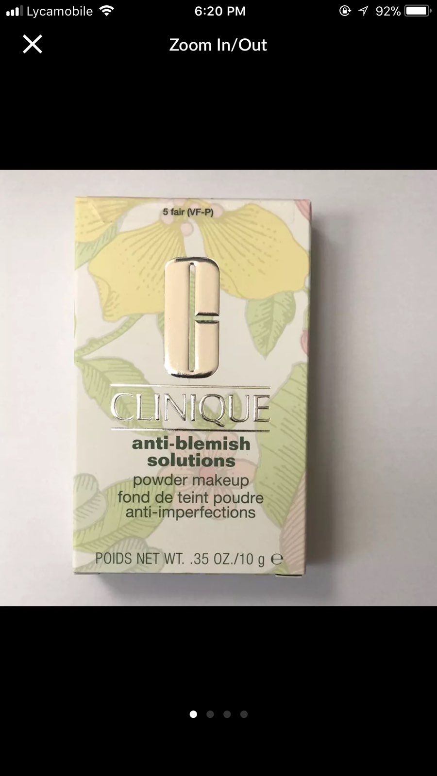 Clinique Anti Blemish Powder # 5 Fair