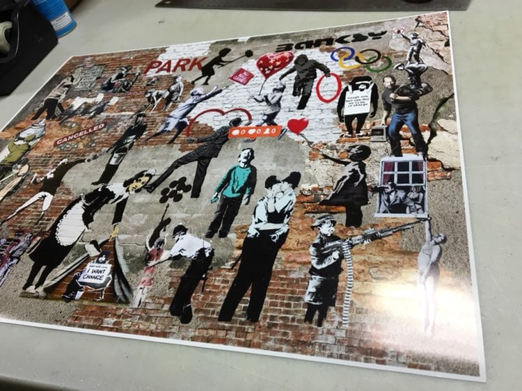 Banksy 16x20 Poster Print