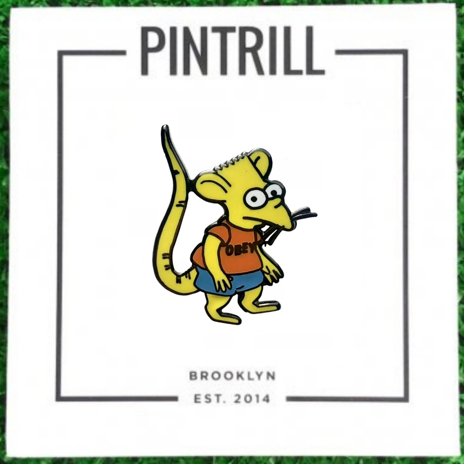 ⚡RARE⚡️ PINTRILL x SIMPSONS RAT BOY BART SIMPSON PIN *BRAND NEW*