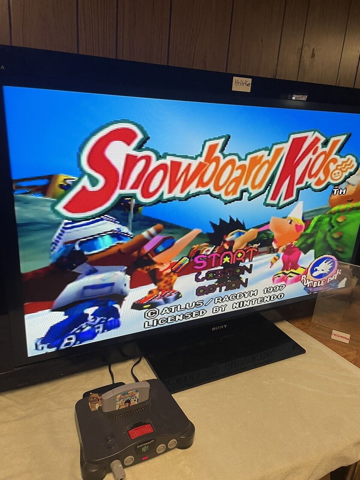 Snowboard Kids (Nintendo 64, 1997) A